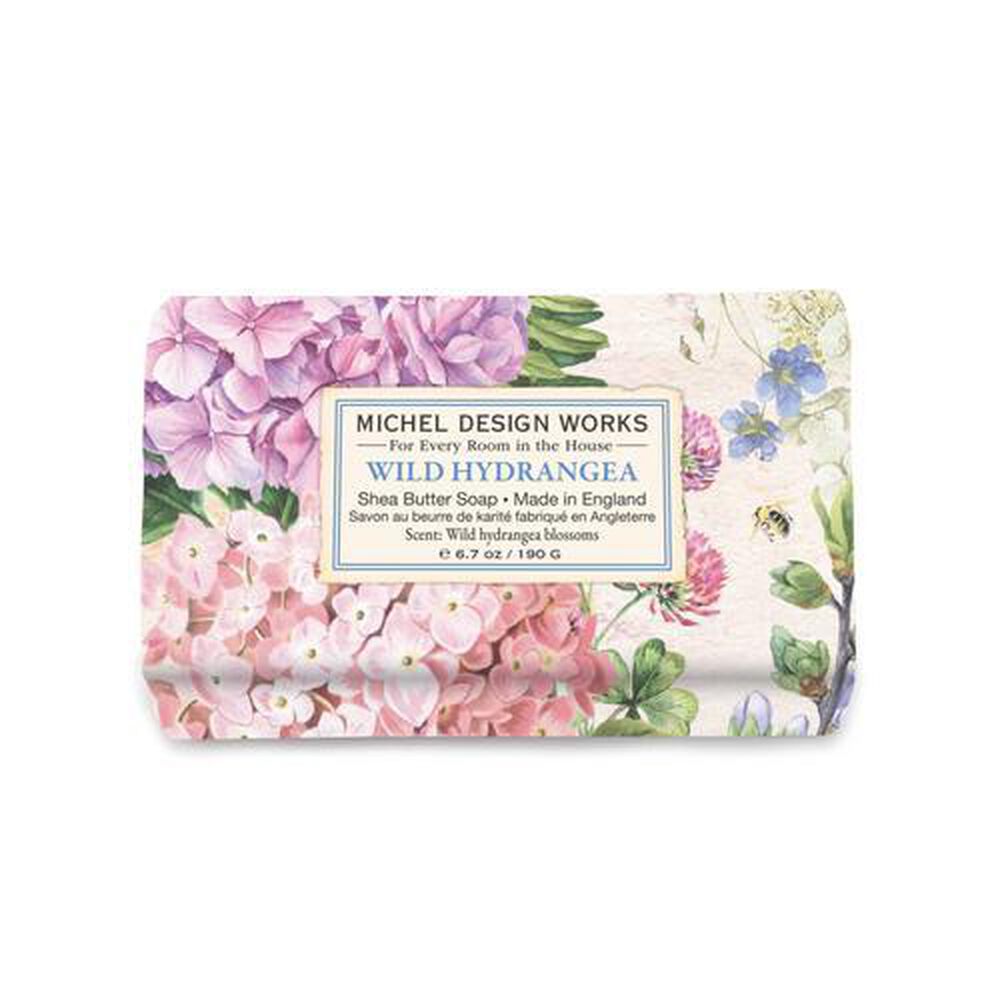 Wild Hydrangea Medium Bath Soap Norman's Hallmark