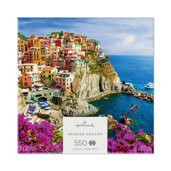 Seaside Dreams Italian Coast 550 pc puzzle Norman's Hallmark