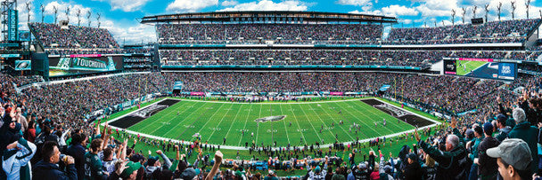 Philadelphia Eagles Stadium Panoramic 1000 Piece Puzzle – Norman's