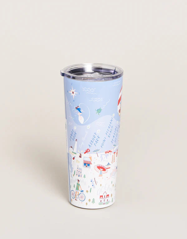 Sticker Collage 22oz Stainless Steel Tumbler