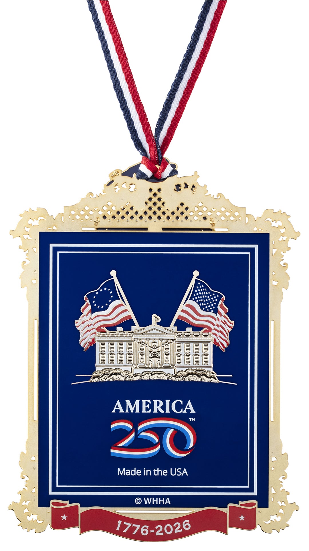 2026 White House America 250 Commemorative Ornament – Norman's Hallmark (Figure) Analysis of 2026 White House America 250 Commemorative Ornament – Norman's Hallmark