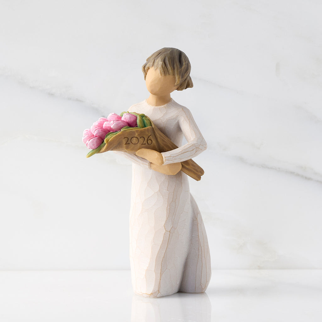 Willow Tree Bright 2026 figurine- Bright Hopes & Possibilities