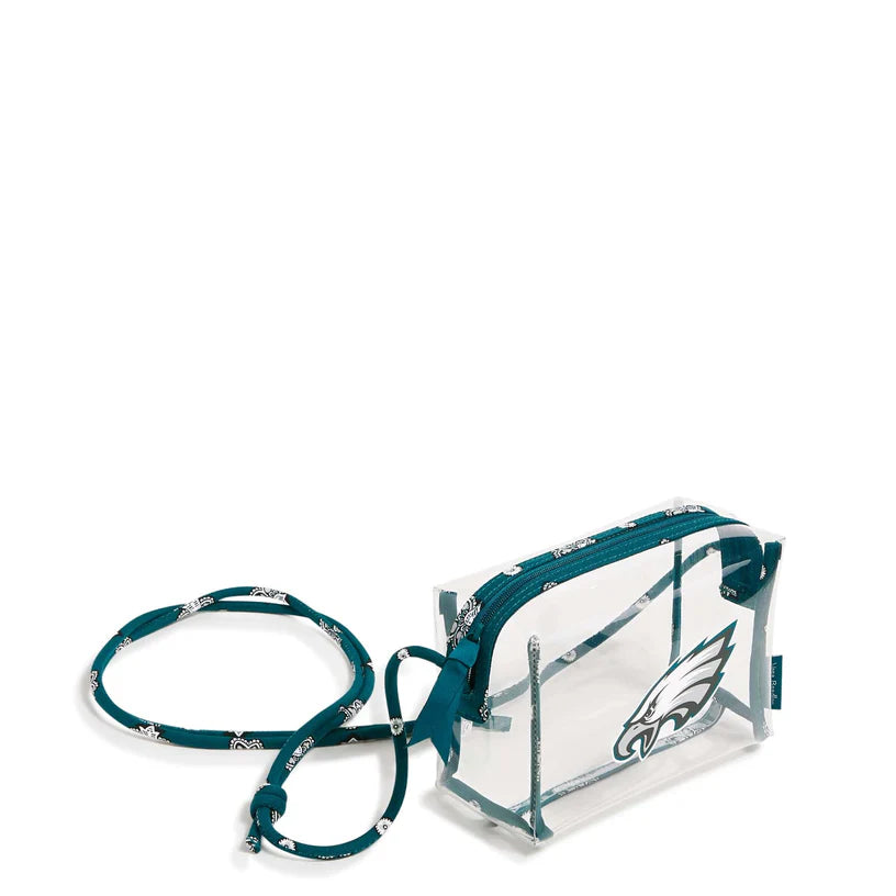 Vera Bradley Clear Crossbody: NFL Philadelphia Eagles Collection