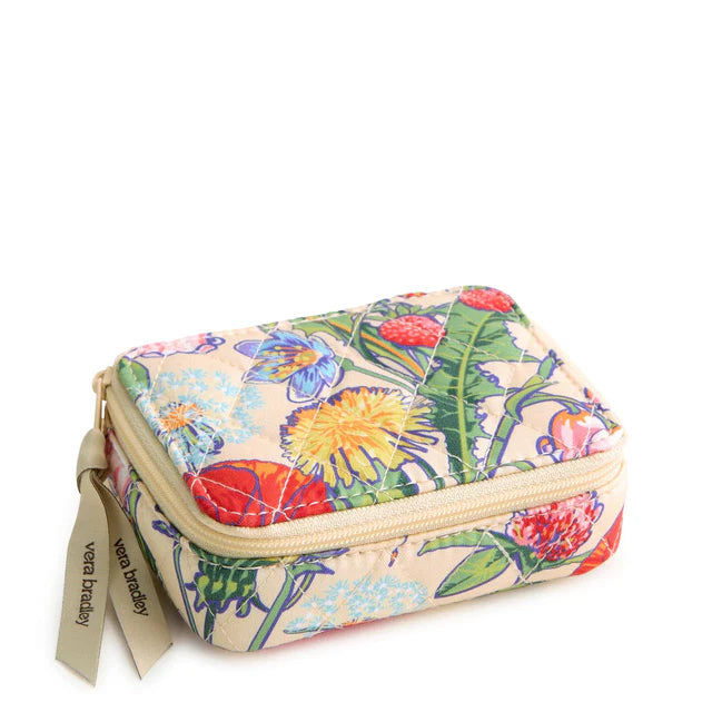 vera bradley cigarette case Brush Up Cosmetic - Cotton this case blends style with everyday practicality. Vera Bradley LIPSTICK MIRROR CASE