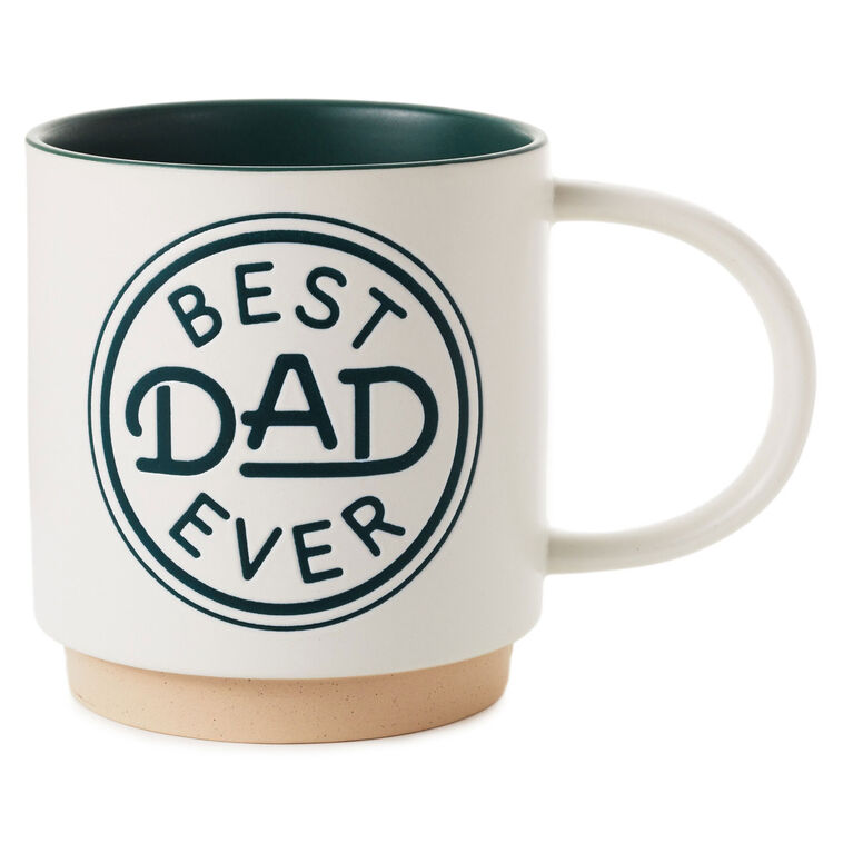 Custom Oversized Coffee Mugs - World's Best Dad