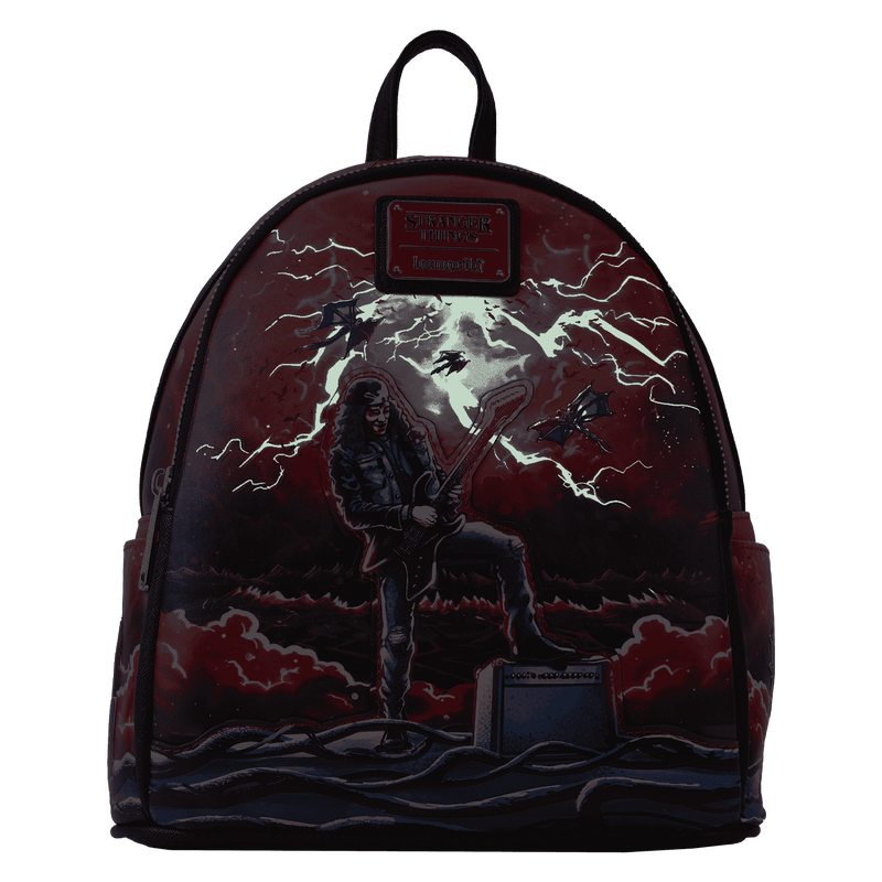 Loungefly Stranger Things Eddie Munson Tribute Glow Min Backpack – Norman's Hallmark