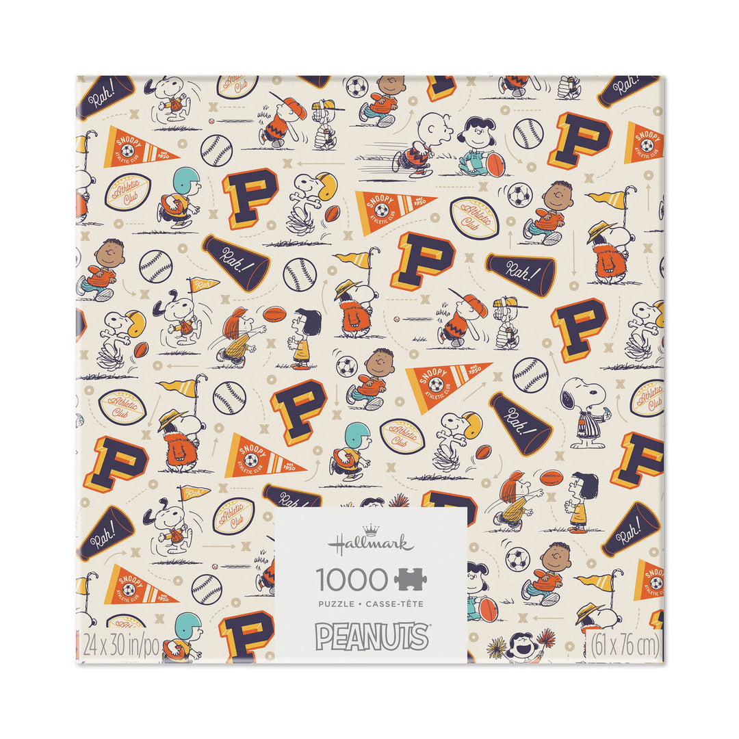 PEANUTS サッカー ジグソーパズル 1000ピース Peanuts® Athletic Club 1000-Piece Jigsaw Puzzle – Norman's Hallmark