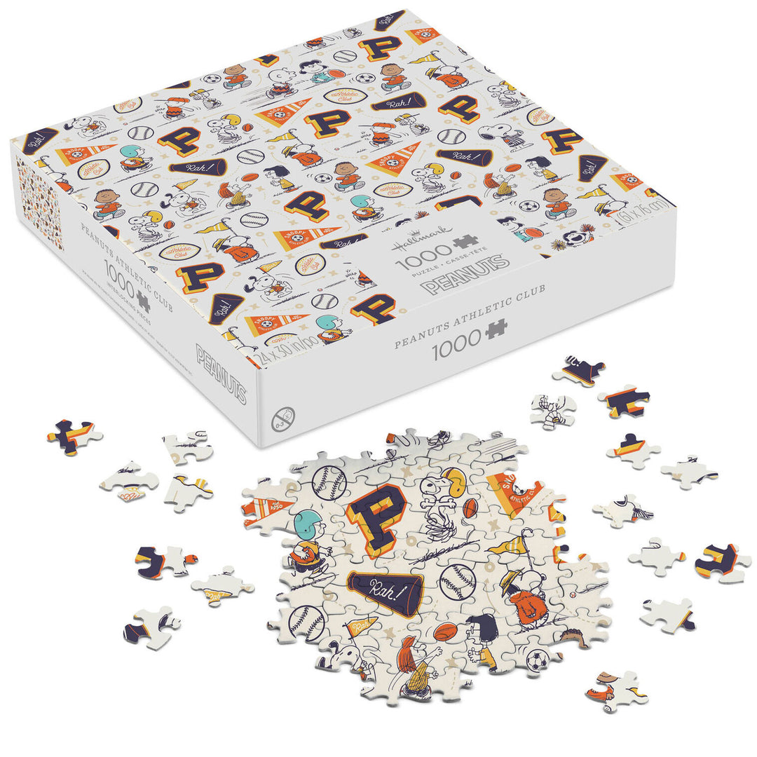 PEANUTS サッカー ジグソーパズル 1000ピース Peanuts® Athletic Club 1000-Piece Jigsaw Puzzle – Norman's Hallmark