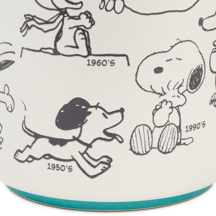 Peanuts® 75th Anniversary Snoopy Through the Decades Mug – Norman's ...