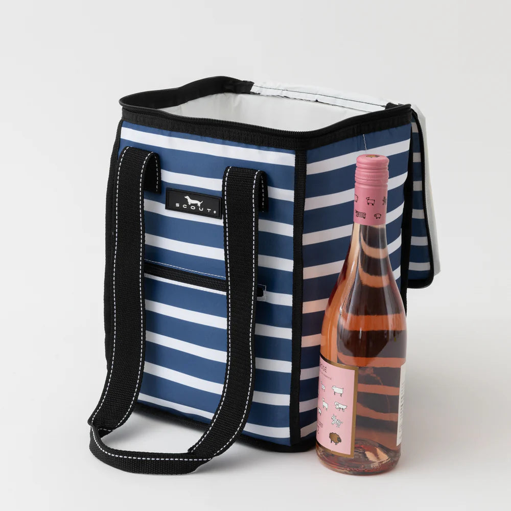 Scout Pleasure Chest Cooler in Stripe A Pose – Norman's Hallmark