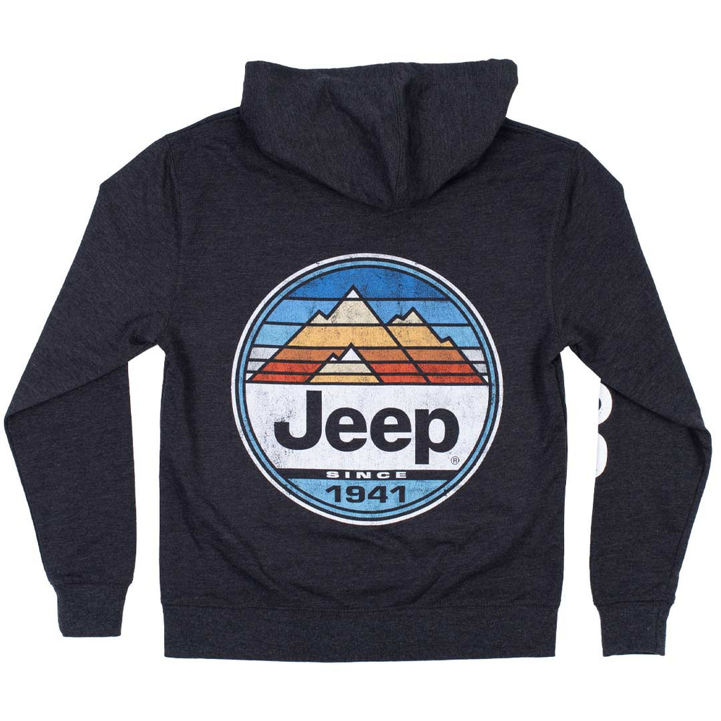Ladies Jeep® Text Triblend Hooded Pullover — Detroit Shirt Company