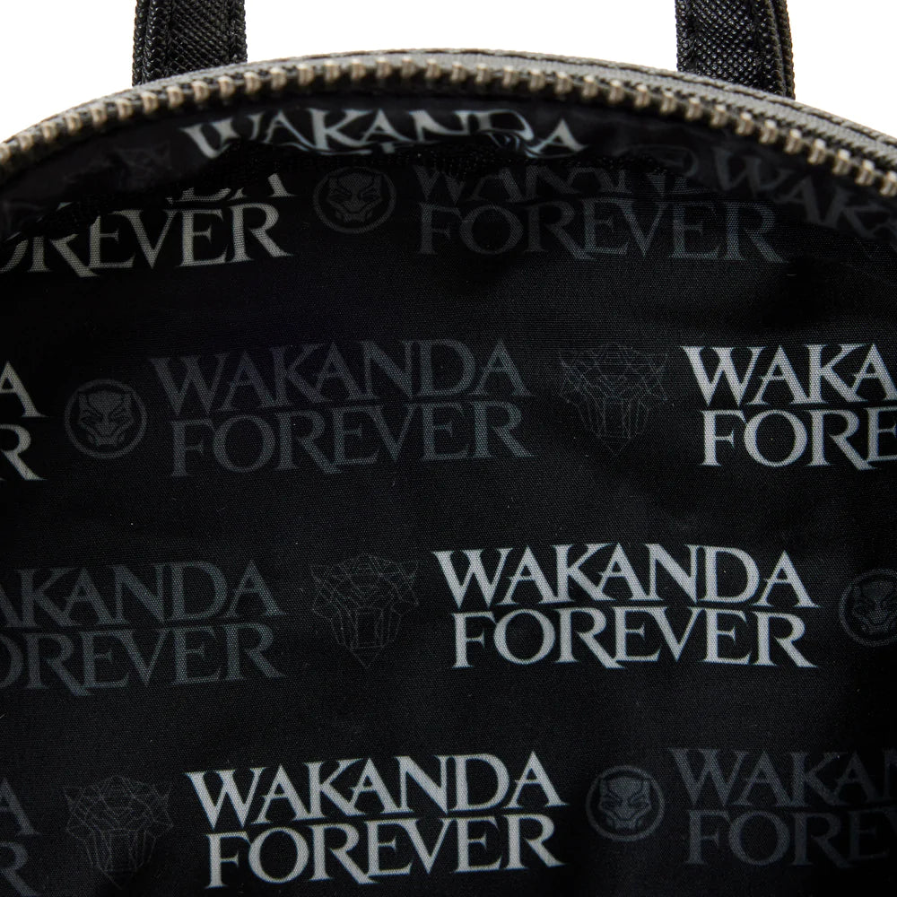 black panther movie symbol laptop backpack Loungefly Black Panther Wakanda Forever Backpack – Norman's Hallmark