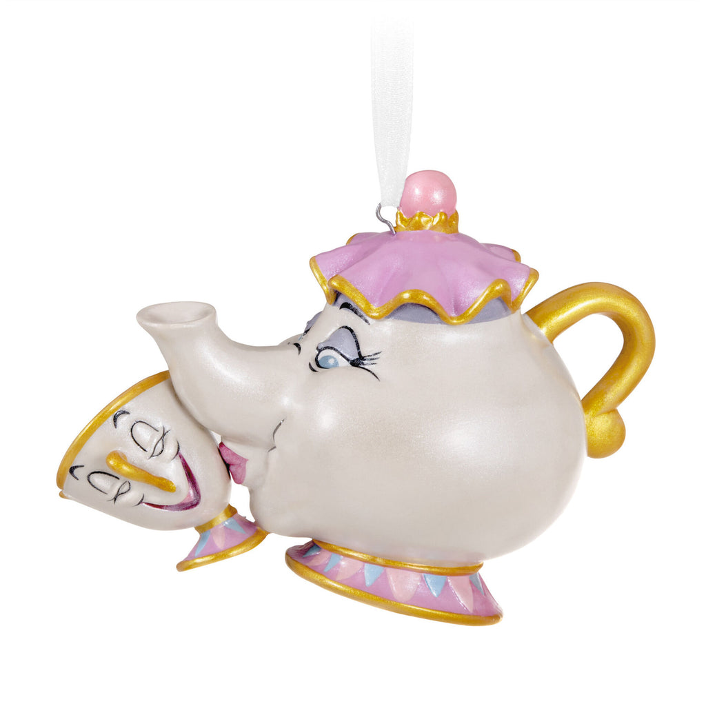 Disney Salt Pepper Shakers - Beauty and the Beast Mrs. Potts and