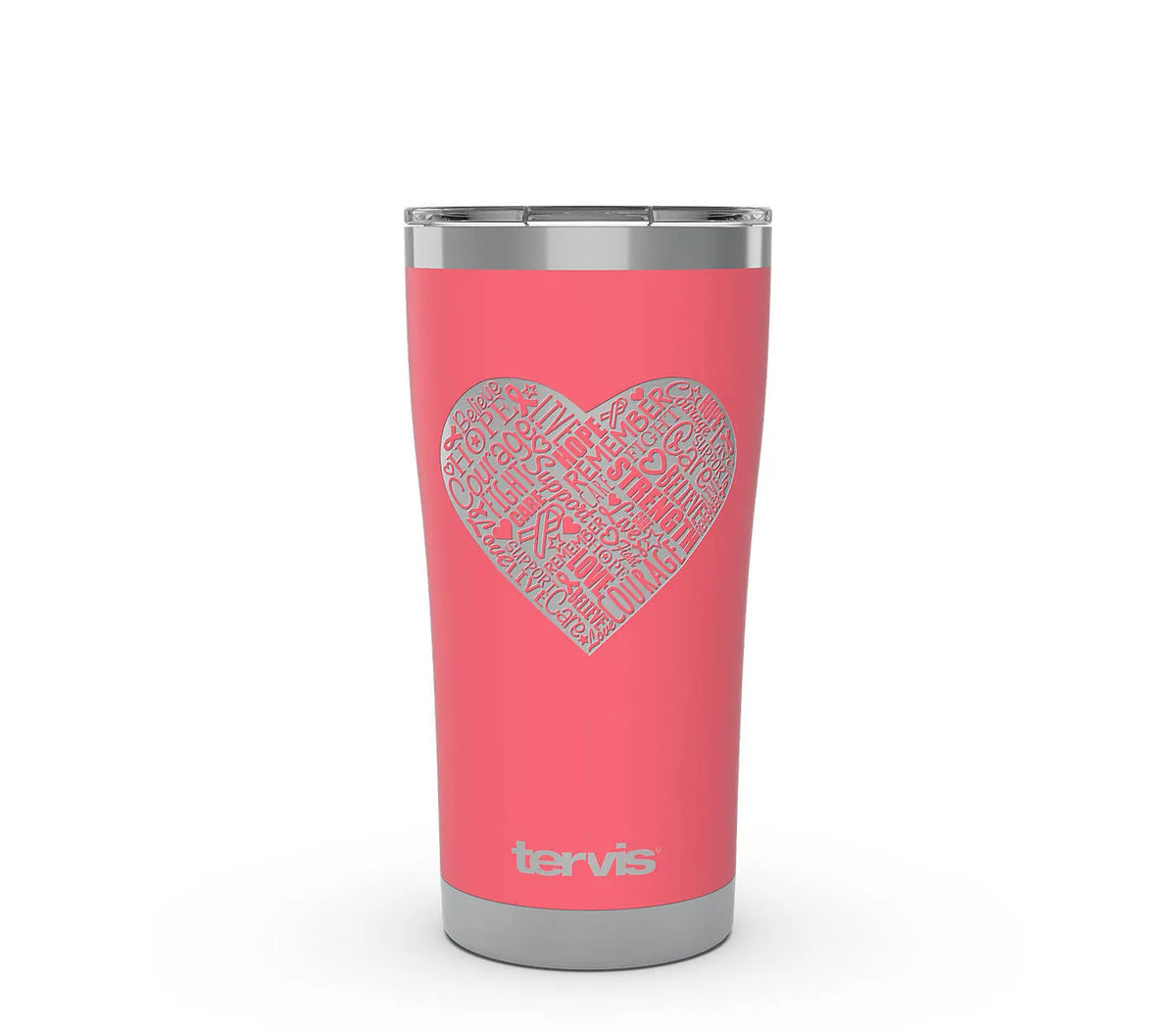 Tervis Stainless Steel Pink Ribbon Engraved Tumbler 20 oz. – Norman's ...